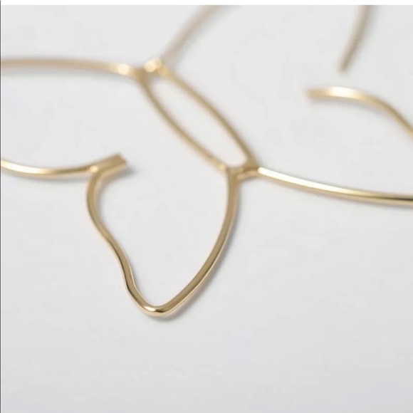 New Big Butterfly Crystal Earrings Dangle Drop - Picture 4 of 6